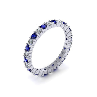 Shared Prong Band  Lindsey Leigh Jewelry.
