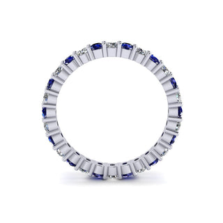 Shared Prong Band  Lindsey Leigh Jewelry.
