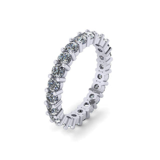 Shared Prong Band  Lindsey Leigh Jewelry.
