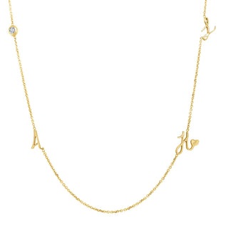 Signature Initial Necklace  Lindsey Leigh Jewelry.
