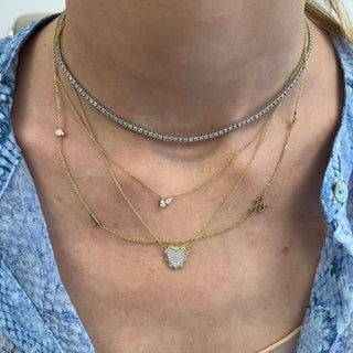 Signature Initial Necklace  Lindsey Leigh Jewelry.

