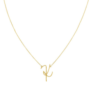 Signature Initial Necklace  Lindsey Leigh Jewelry.
