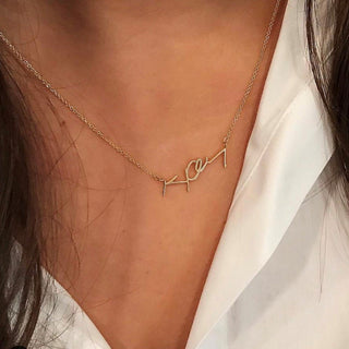 Signature Necklace  Lindsey Leigh Jewelry.
