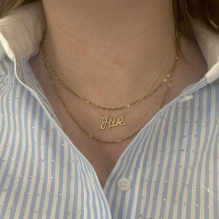 Signature Necklace  Lindsey Leigh Jewelry.
