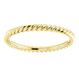 Skinny Rope Ring  Lindsey Leigh Jewelry.
