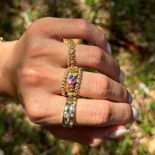 Skinny Rope Ring  Lindsey Leigh Jewelry.
