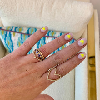 Skinny Rope Ring  Lindsey Leigh Jewelry.
