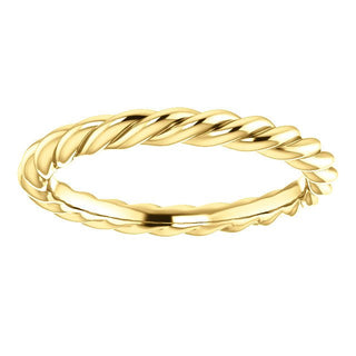 Skinny Rope Ring  Lindsey Leigh Jewelry.
