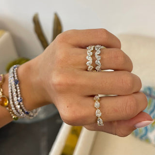 Scattered Pear Band  Lindsey Leigh Jewelry.
