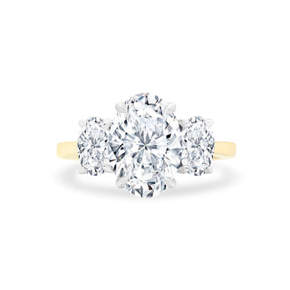 Triple Oval Cut  Lindsey Leigh Jewelry.

