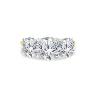 Triple Round Cut  Lindsey Leigh Jewelry.
