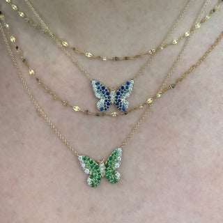 Ombre Butterfly Necklace  Lindsey Leigh Jewelry.
