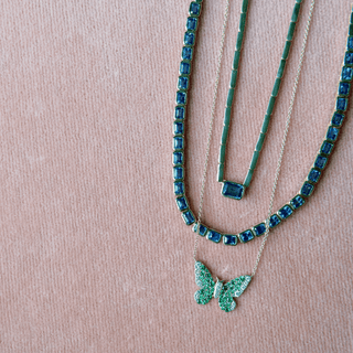 Ombre Butterfly Necklace  Lindsey Leigh Jewelry.
