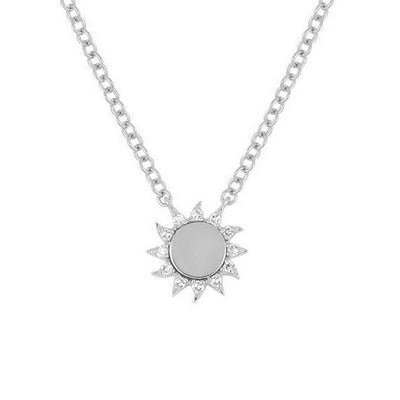 You Are My Sunshine Diamond Necklace - Lindsey Leigh Jewelry